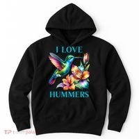I Love Hummers Hummingbird  Hoodie thumb 0