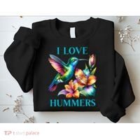 I Love Hummers Hummingbird  Sweatshirt thumb 2