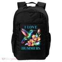 I Love Hummers Hummingbird  Backpack thumb 0