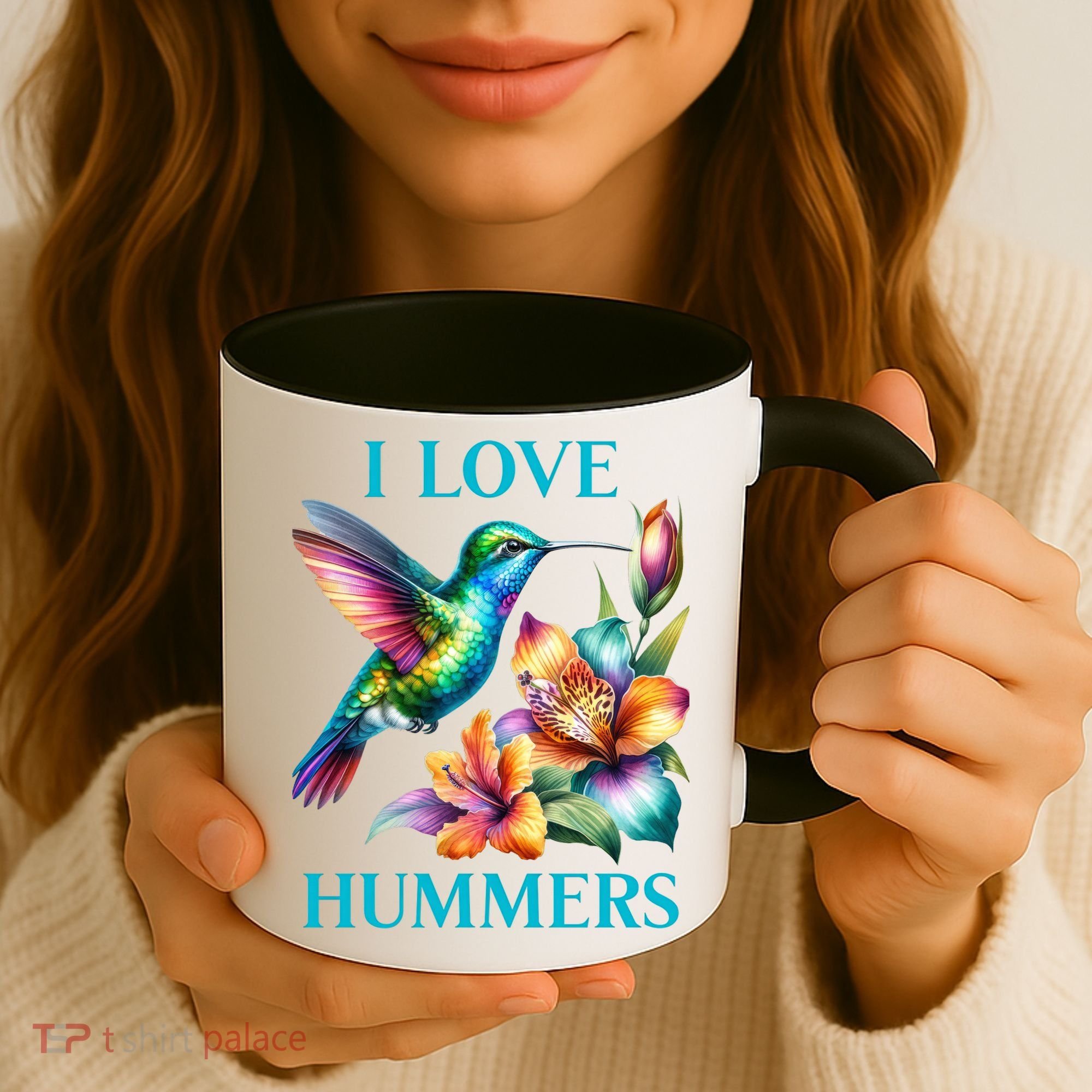 I Love Hummers Hummingbird  Coffee Mug