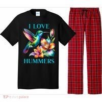 I Love Hummers Hummingbird  Pajama Set thumb 0