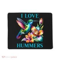 I Love Hummers Hummingbird  Mousepad thumb 0