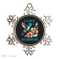 I Love Hummers Hummingbird  Ornament thumb 0