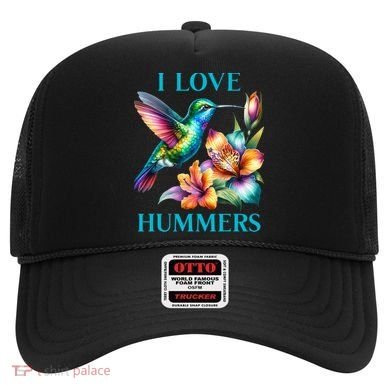 I Love Hummers Hummingbird  Hat