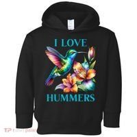 I Love Hummers Hummingbird  Toddler Hoodie thumb 0