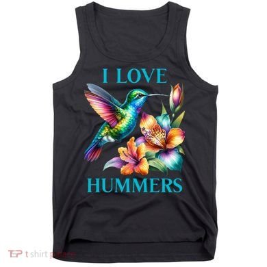 I Love Hummers Hummingbird  Tank Top