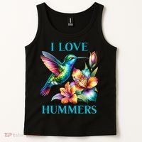 I Love Hummers Hummingbird  Tank Top thumb 2
