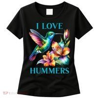 I Love Hummers Hummingbird  Women's T-Shirt thumb 0