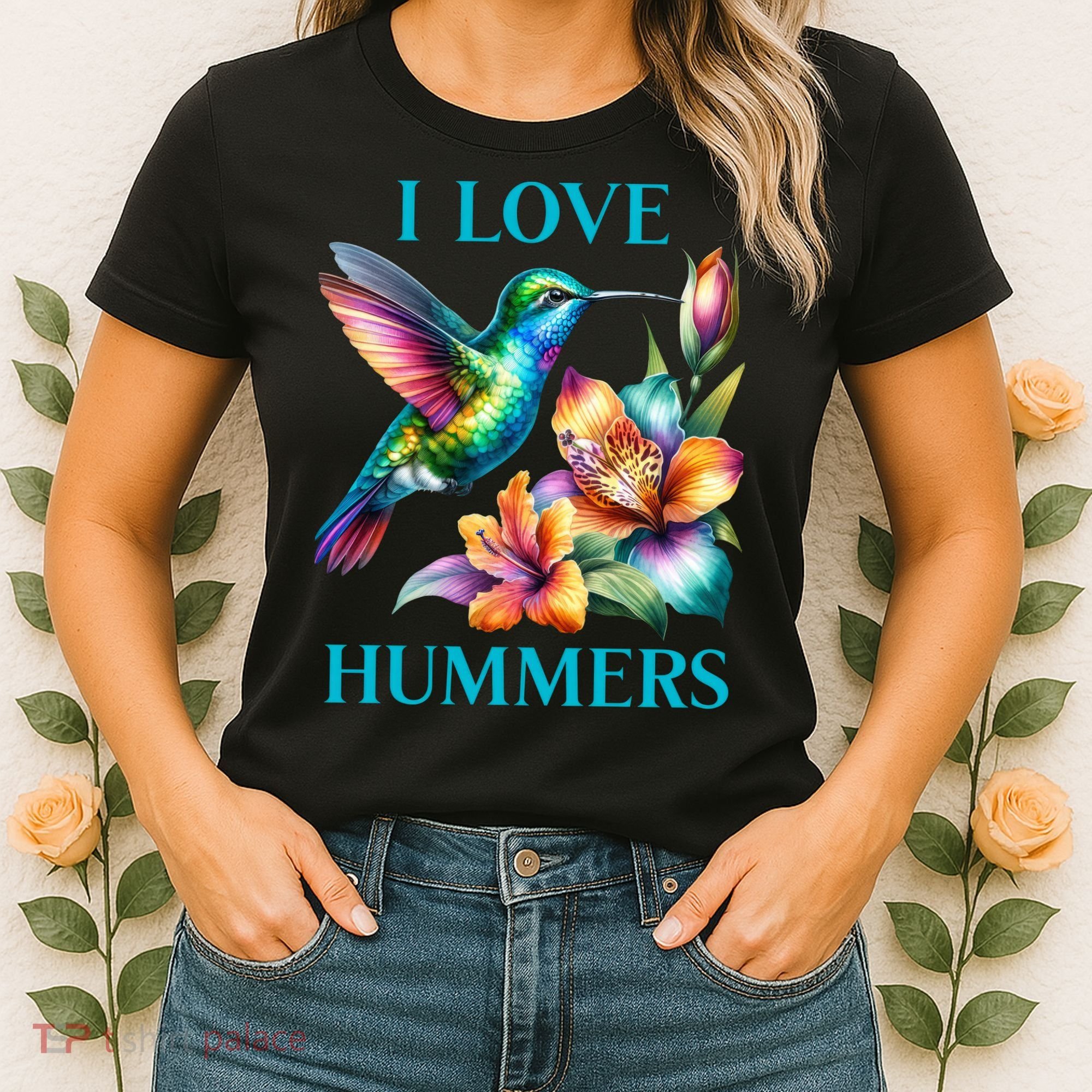 I Love Hummers Hummingbird  Women's T-Shirt