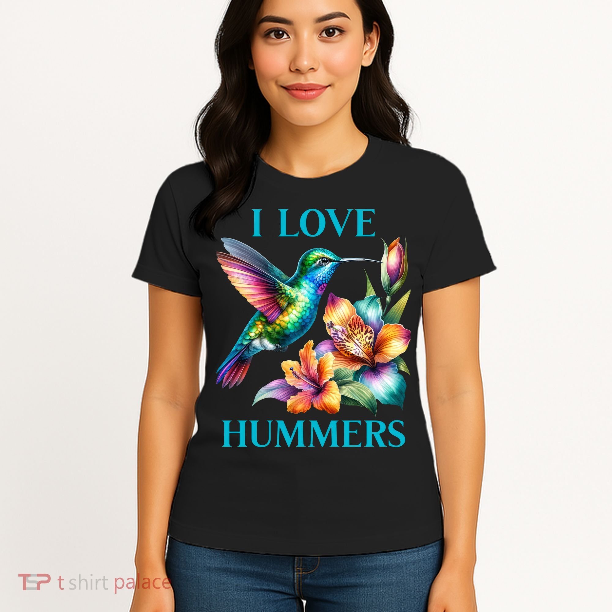 I Love Hummers Hummingbird  Women's T-Shirt