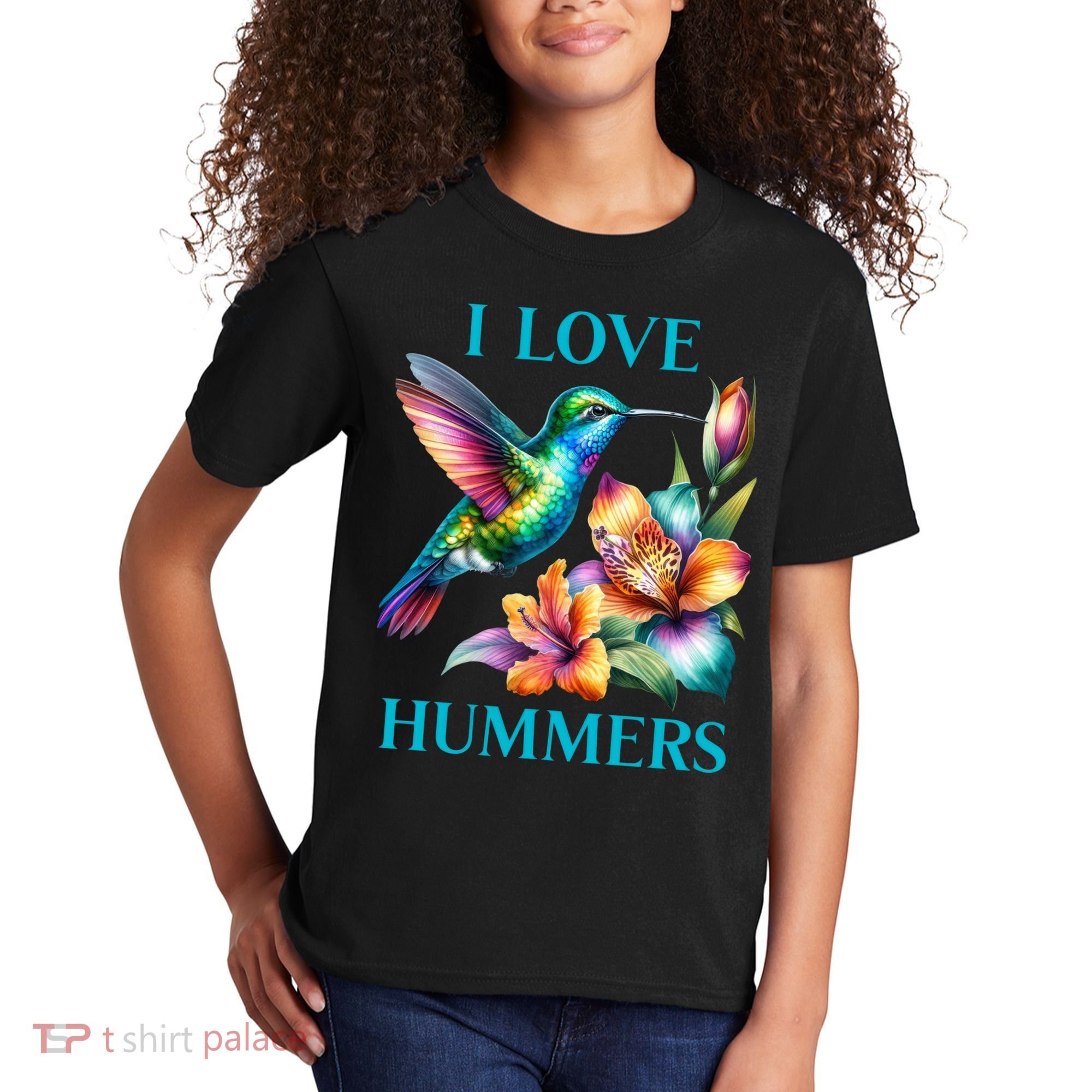 I Love Hummers Hummingbird  Kids T-Shirt