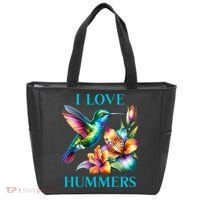 I Love Hummers Hummingbird  Tote Bag thumb 0