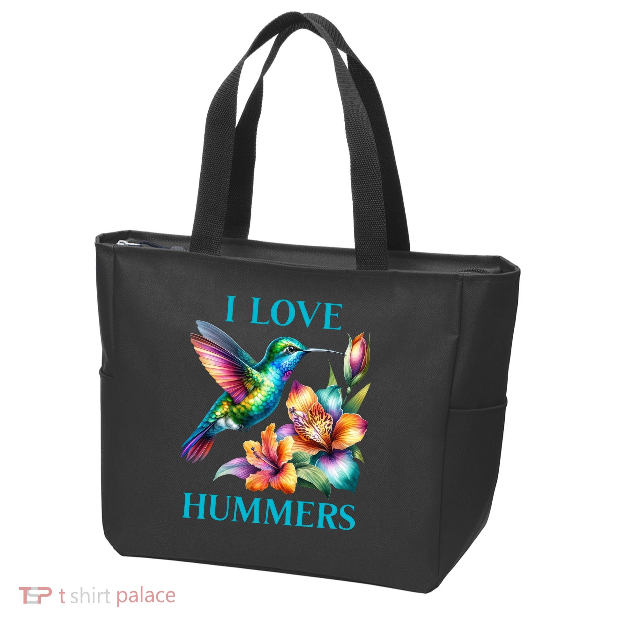 I Love Hummers Hummingbird  Tote Bag