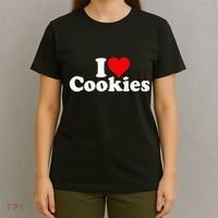 I Love Heart Cookies T-Shirt thumb 4