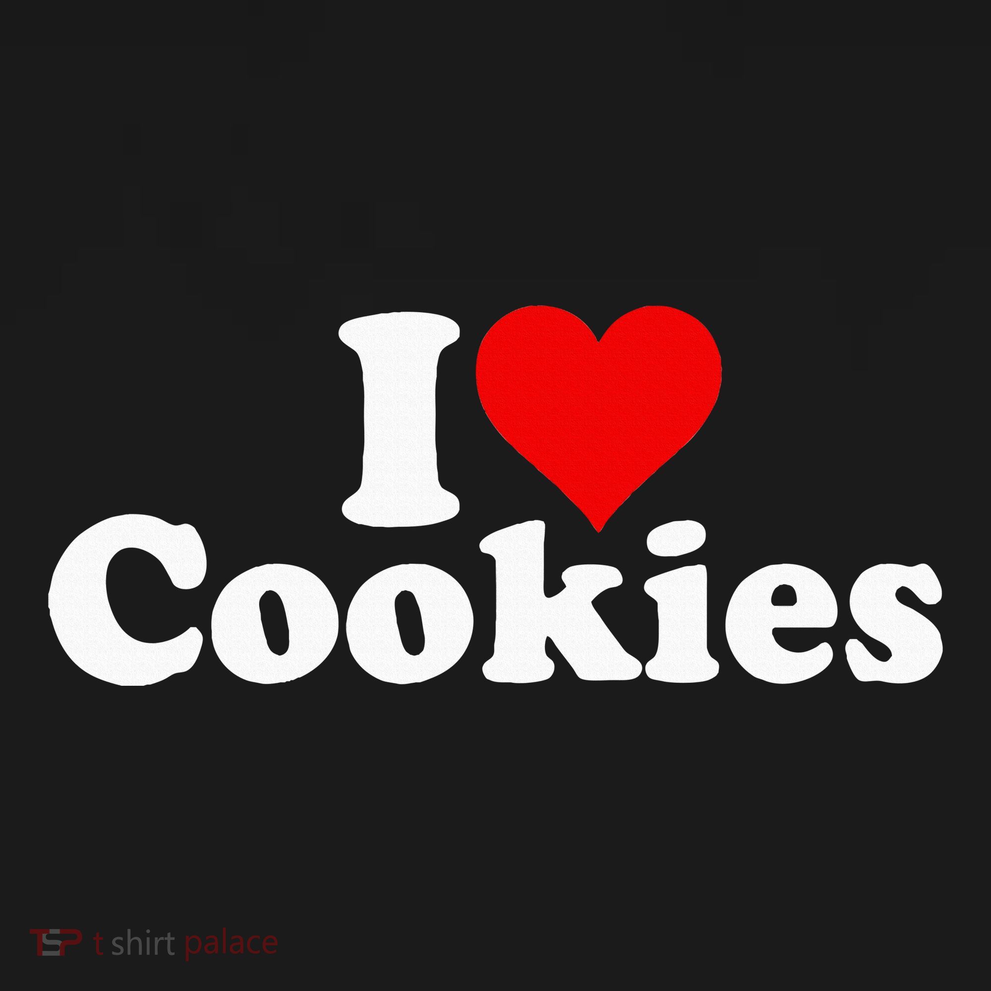 I Love Heart Cookies Women's Hoodie