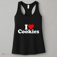 I Love Heart Cookies Women's Tank Top thumb 3