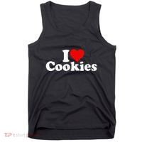 I Love Heart Cookies Tank Top thumb 0