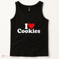 I Love Heart Cookies Tank Top thumb 2