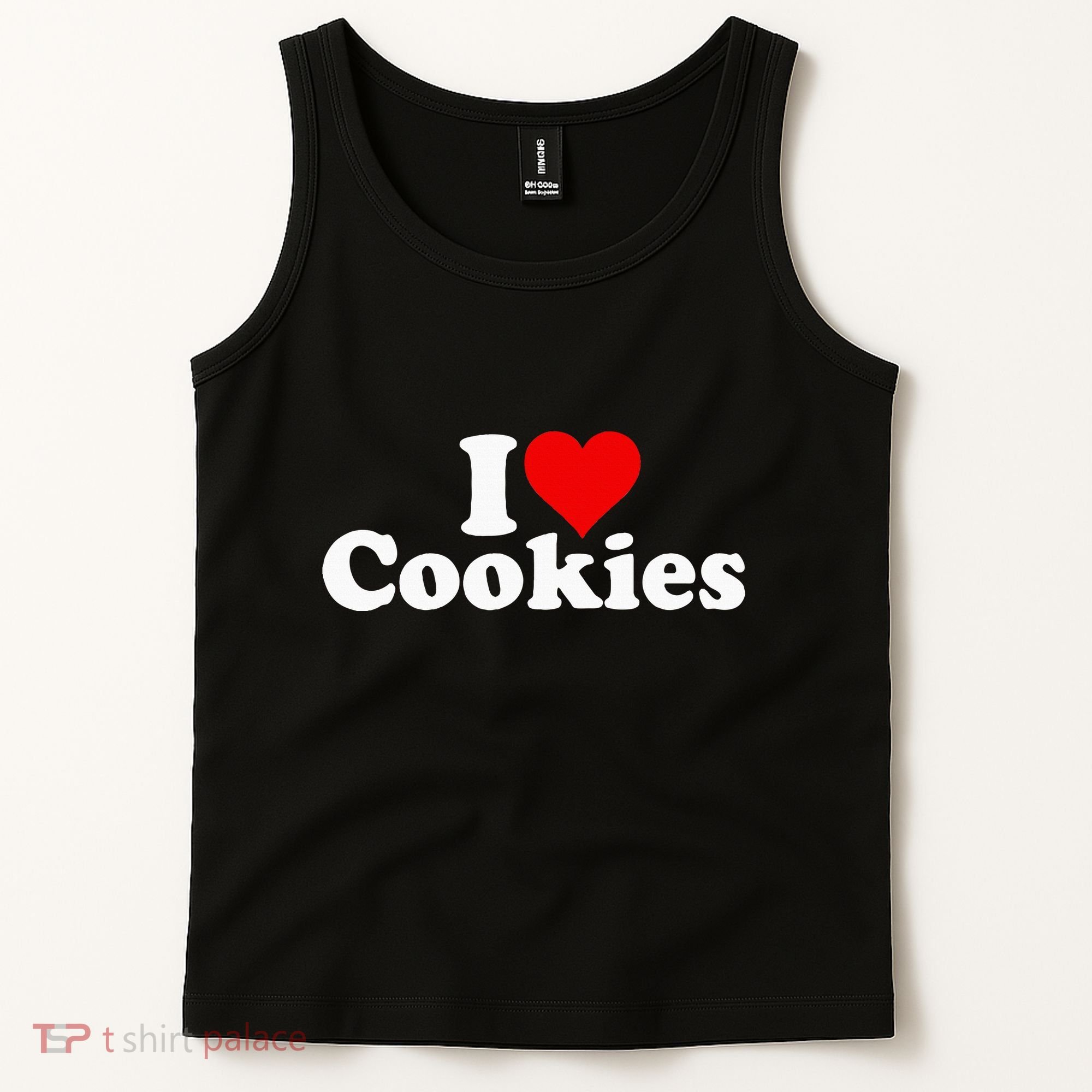 I Love Heart Cookies Tank Top