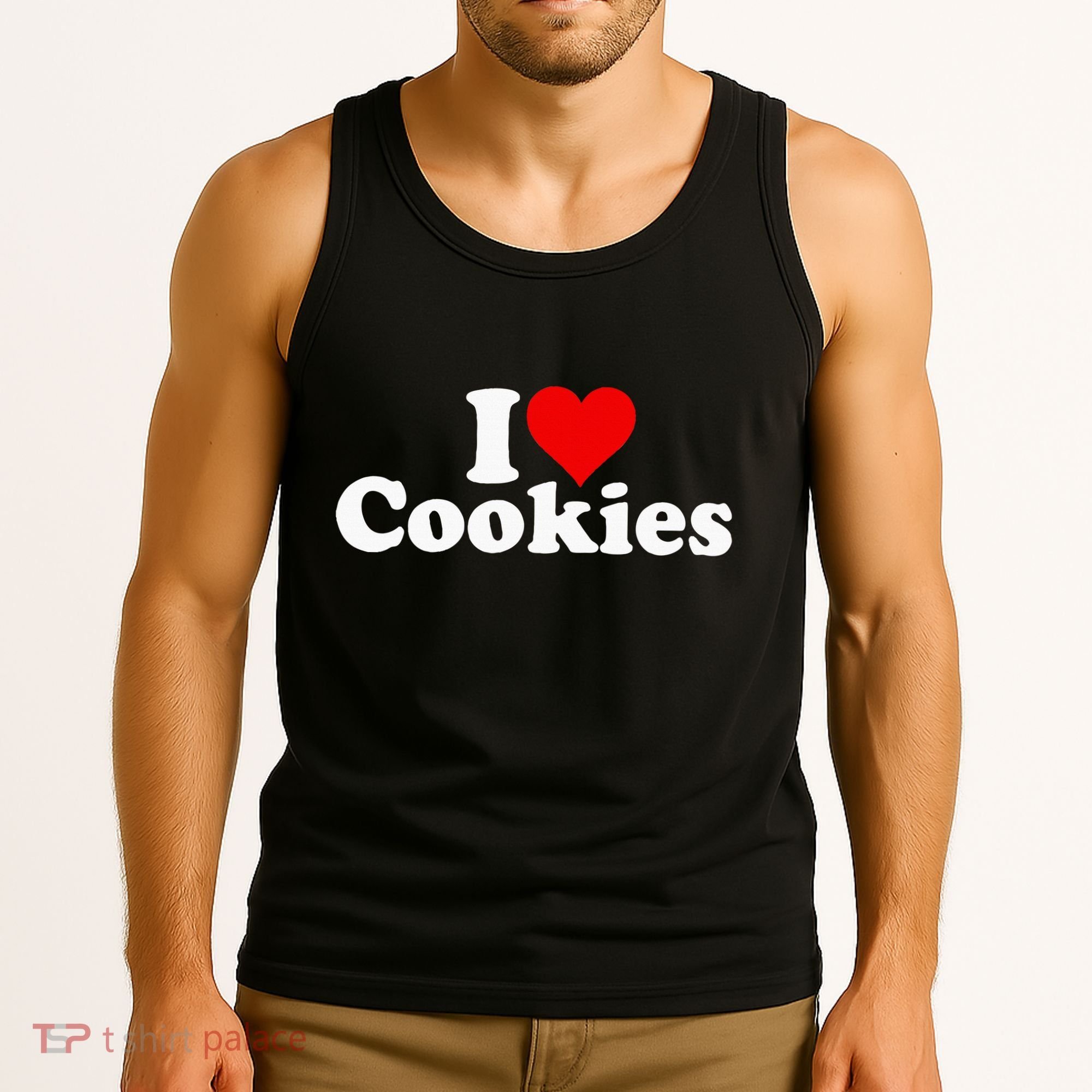 I Love Heart Cookies Tank Top