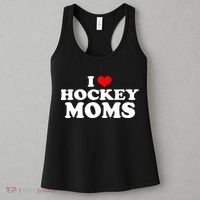 I Love Hockey Moms Funny Women's Tank Top thumb 3