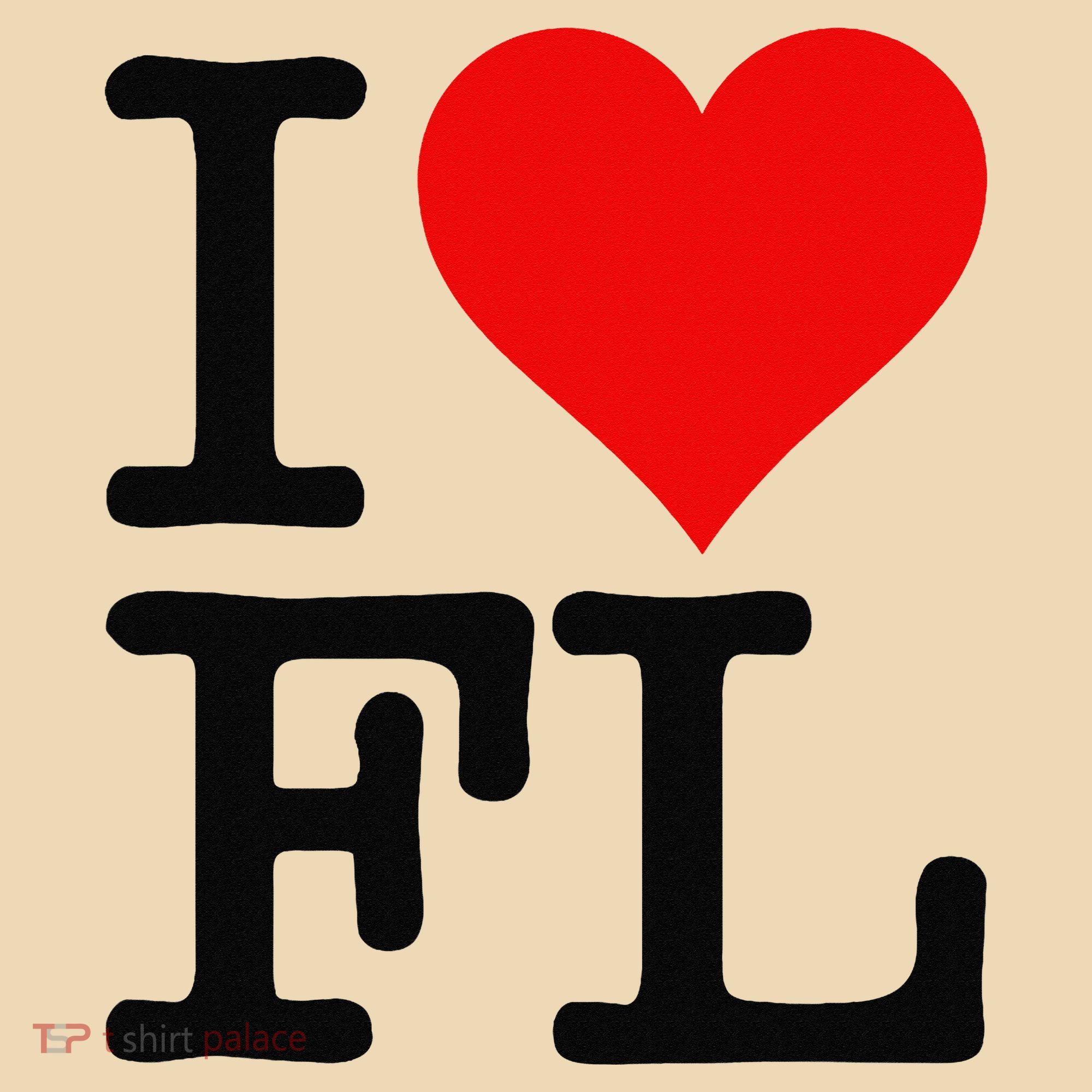 I LOVE HEART FLORIDA FL Tote Bag