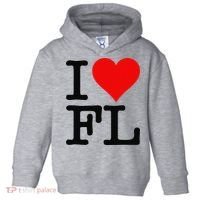 I LOVE HEART FLORIDA FL Toddler Hoodie thumb 0