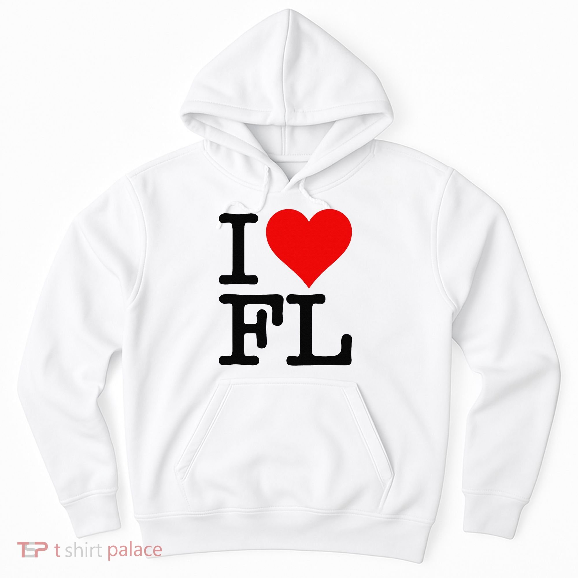 I LOVE HEART FLORIDA FL Hoodie