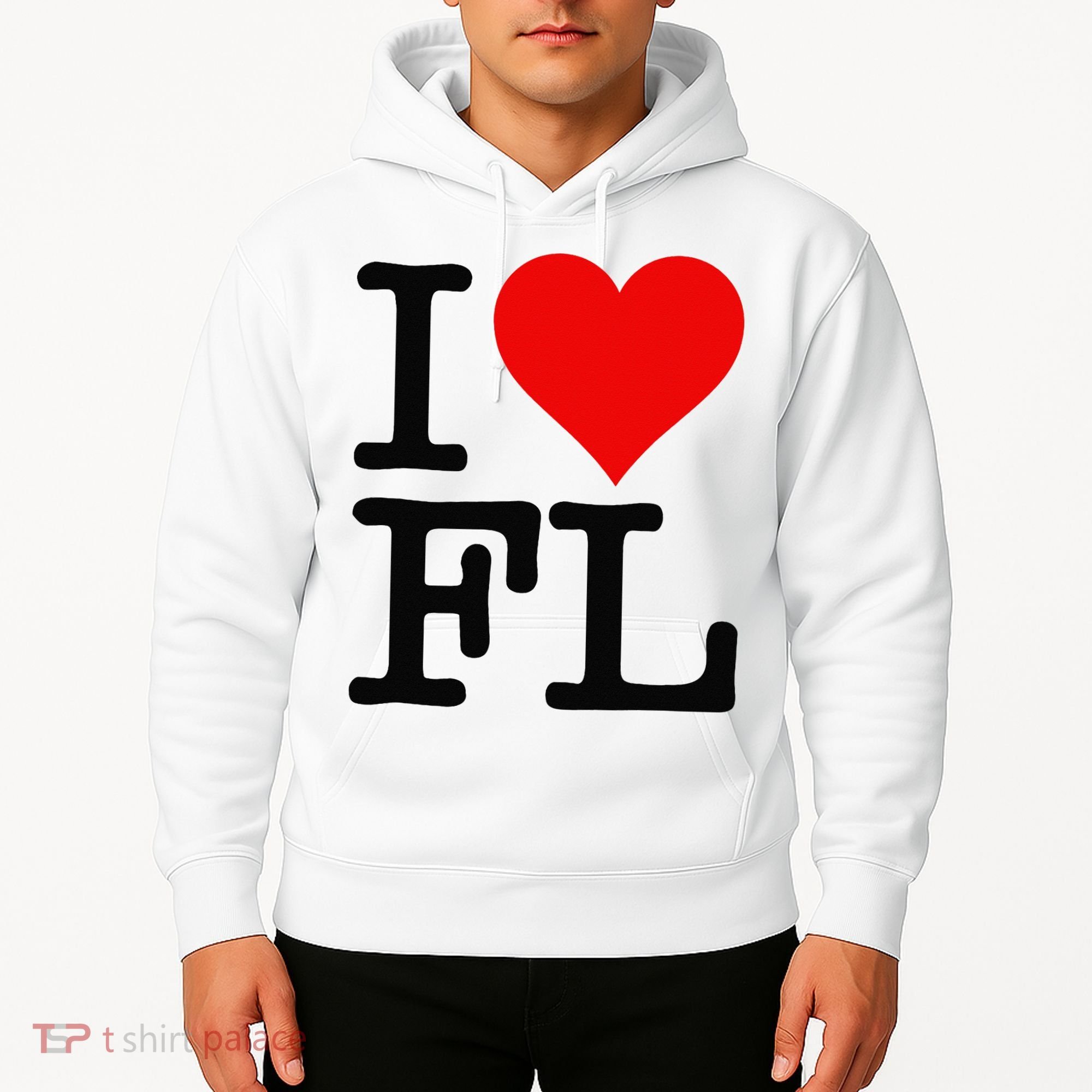 I LOVE HEART FLORIDA FL Hoodie