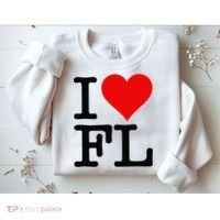 I LOVE HEART FLORIDA FL Sweatshirt thumb 2