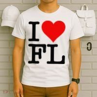 I LOVE HEART FLORIDA FL T-Shirt thumb 6