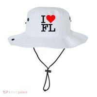 I LOVE HEART FLORIDA FL Bucket Hat thumb 0