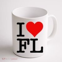 I LOVE HEART FLORIDA FL Coffee Mug thumb 1