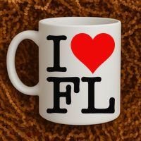 I LOVE HEART FLORIDA FL Coffee Mug thumb 2