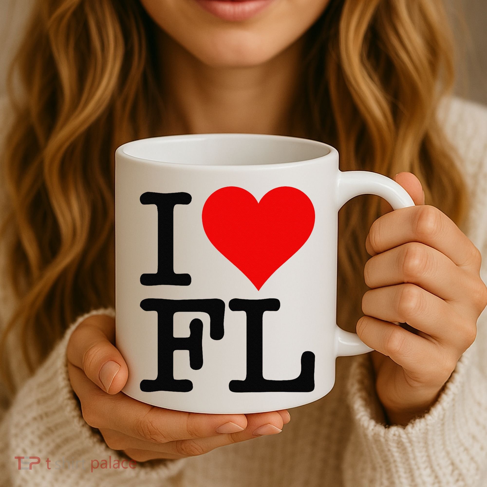 I LOVE HEART FLORIDA FL Coffee Mug