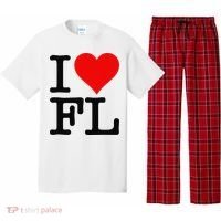 I LOVE HEART FLORIDA FL Pajama Set thumb 0