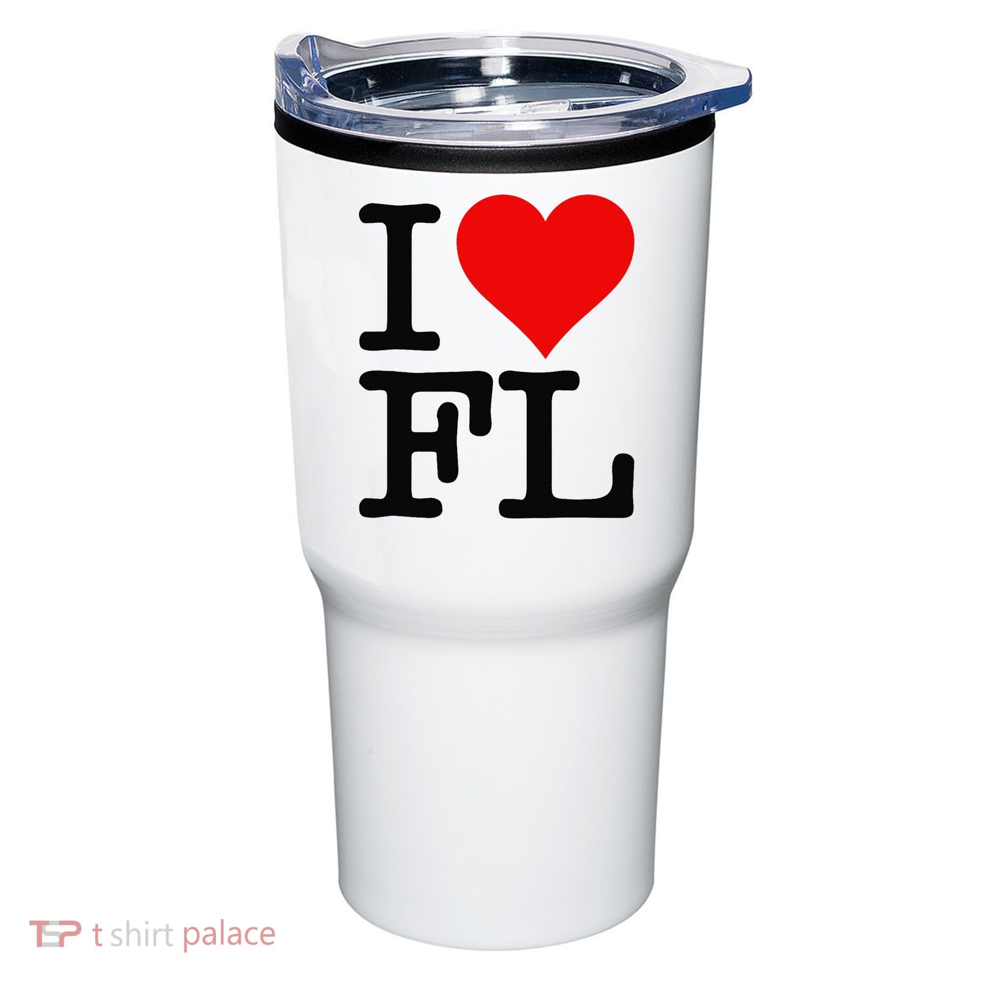 I LOVE HEART FLORIDA FL Tumbler