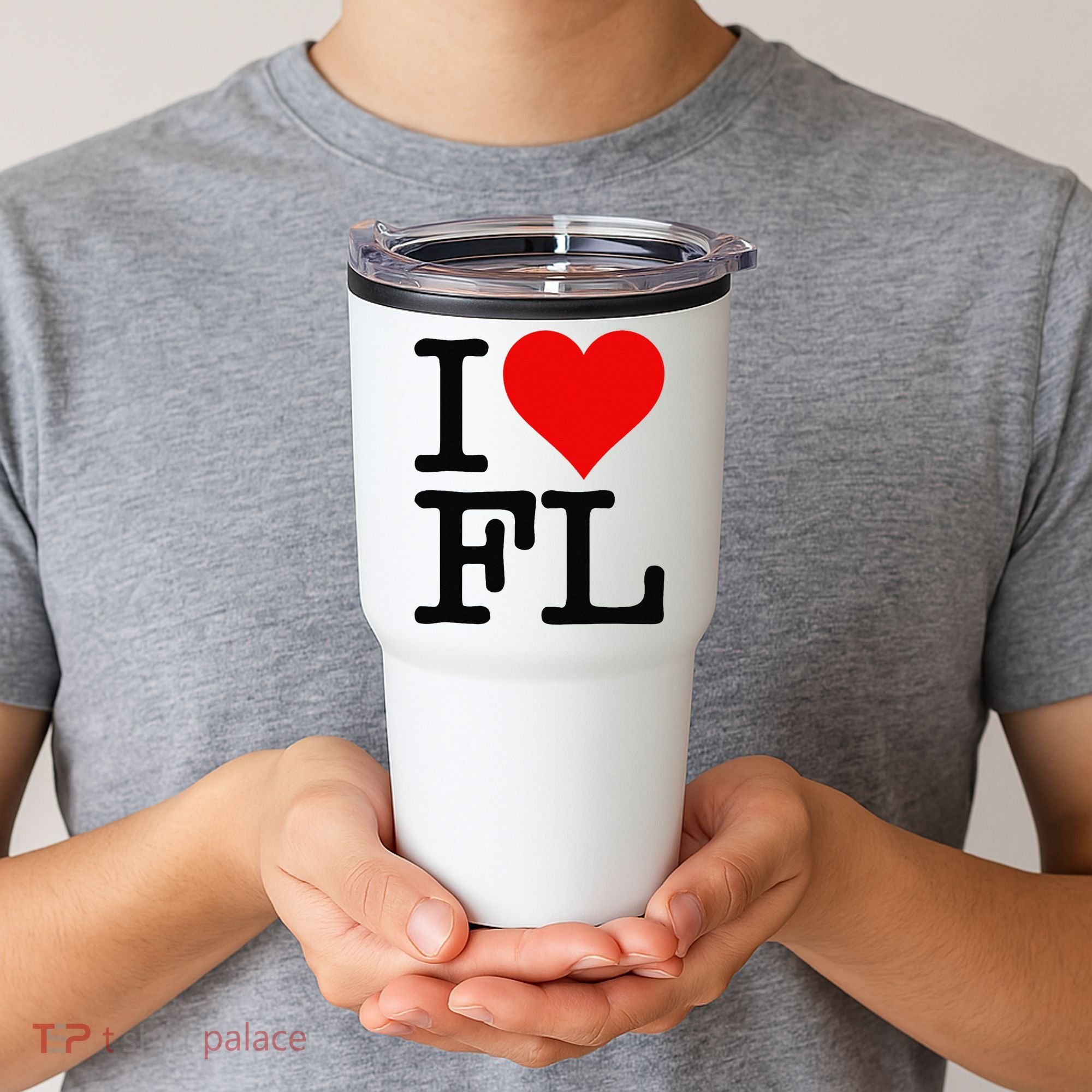 I LOVE HEART FLORIDA FL Tumbler