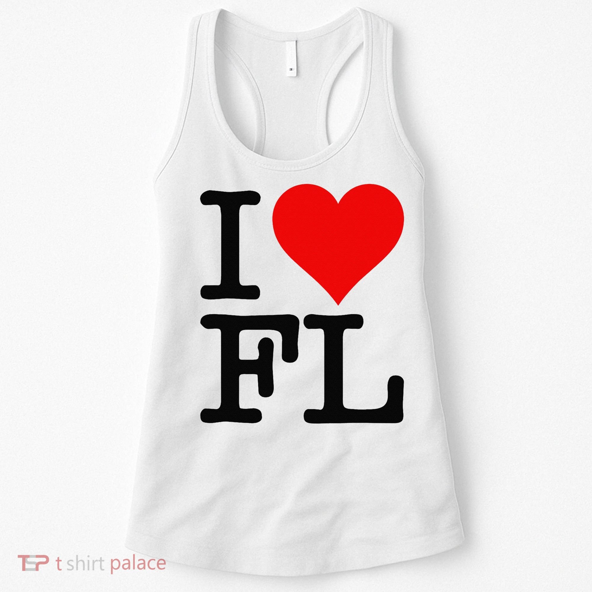I LOVE HEART FLORIDA FL Women's Tank Top