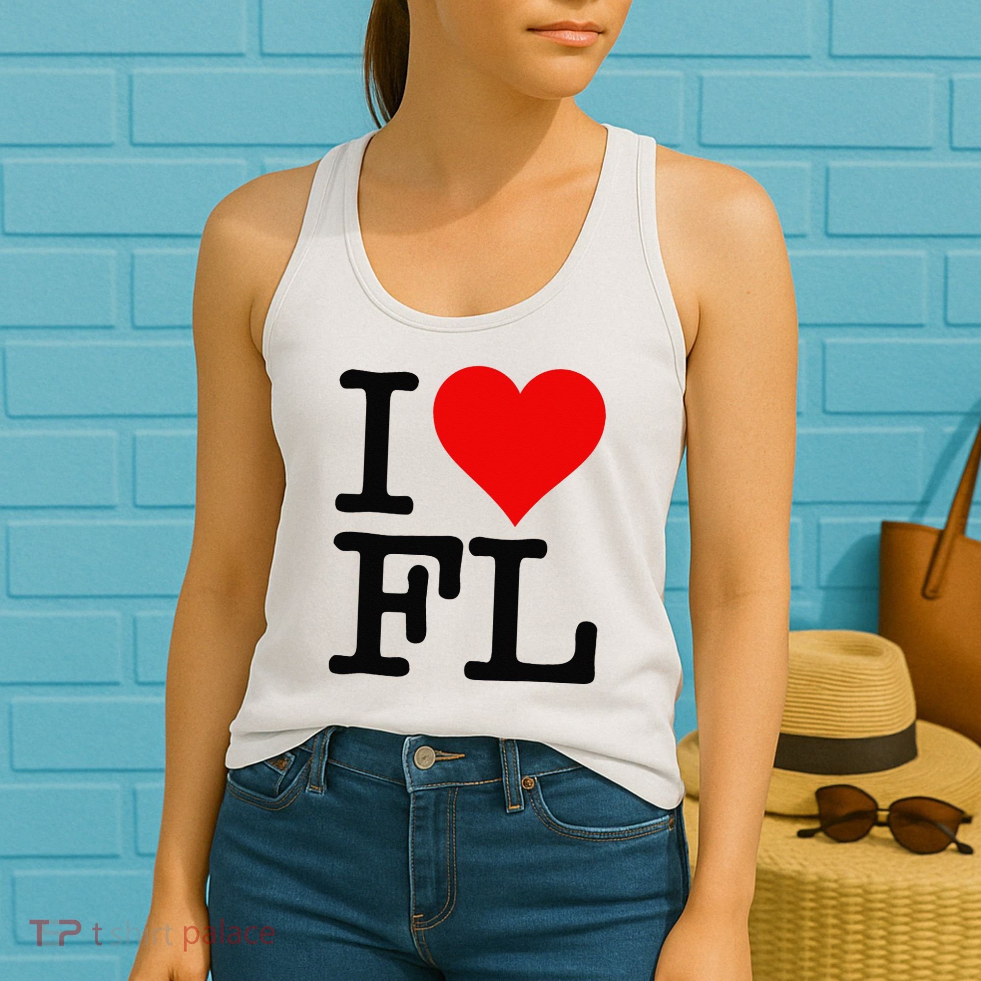I LOVE HEART FLORIDA FL Women's Tank Top