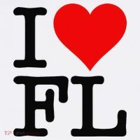 I LOVE HEART FLORIDA FL Baby Bodysuit thumb 2