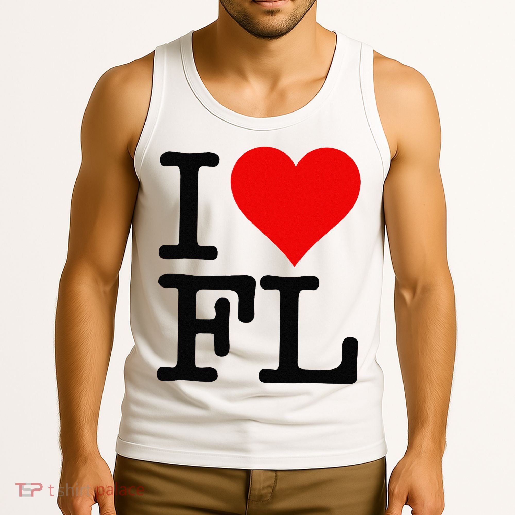 I LOVE HEART FLORIDA FL Tank Top
