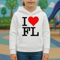 I LOVE HEART FLORIDA FL Kids Hoodie thumb 3