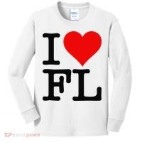 I LOVE HEART FLORIDA FL Kids Long Sleeve Shirt thumb 0