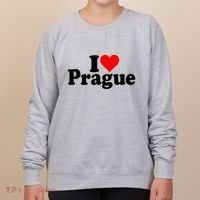 I Love Heart Prague Czech Republic Praha Women's Sweatshirt thumb 0