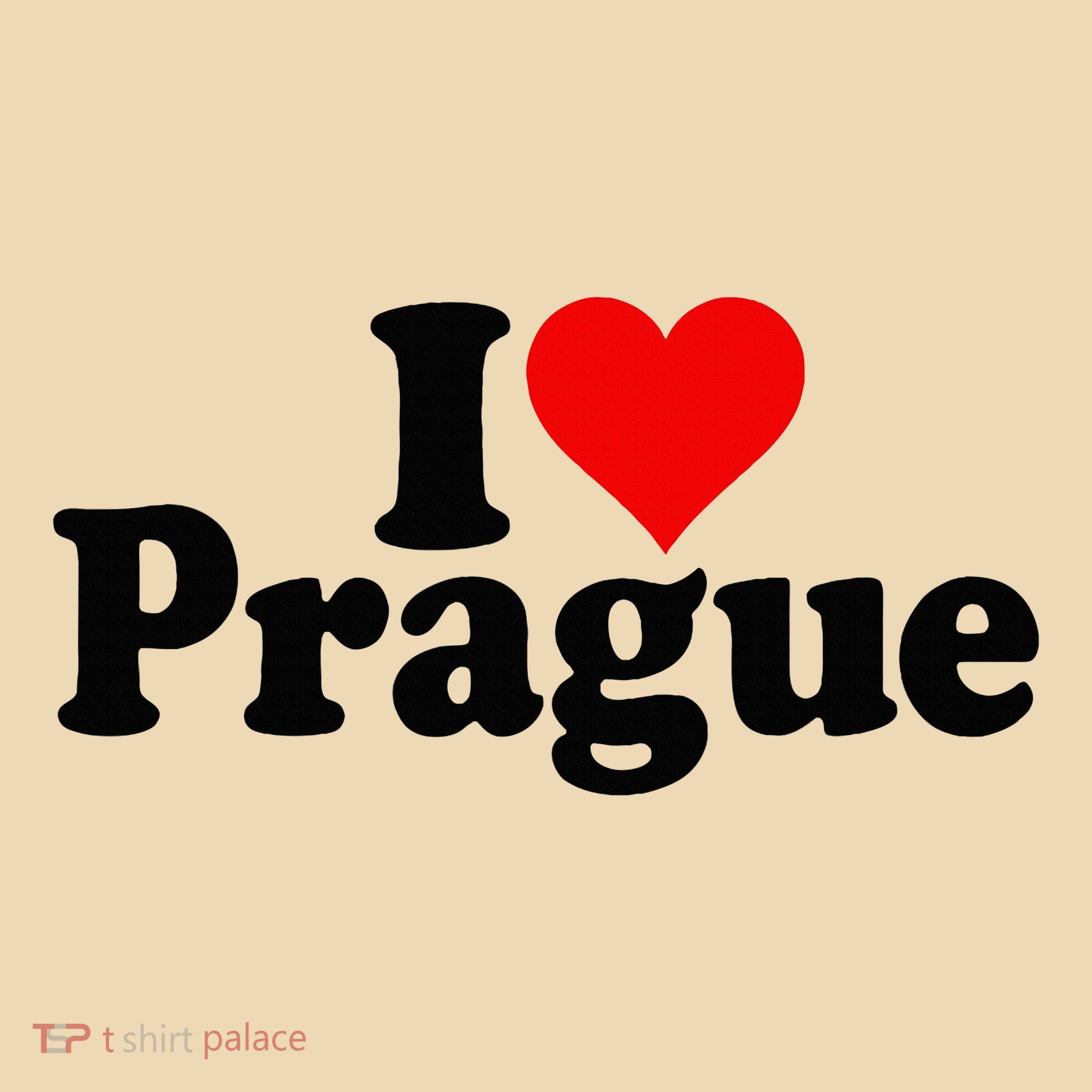 I Love Heart Prague Czech Republic Praha Tote Bag