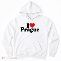 I Love Heart Prague Czech Republic Praha Hoodie thumb 0