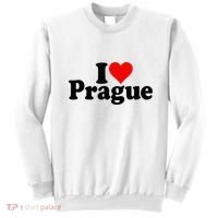 I Love Heart Prague Czech Republic Praha Sweatshirt thumb 0