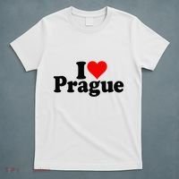 I Love Heart Prague Czech Republic Praha T-Shirt thumb 5