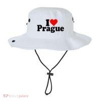 I Love Heart Prague Czech Republic Praha Bucket Hat thumb 0